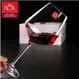 RCR 意大利原装进口水晶玻璃家用红酒杯套装高脚杯酒具杯子醒酒器 菱形红酒杯790ML（俩只价格）