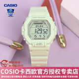 卡西欧（CASIO） 男表女表卡西欧手表男女情侣表学生时尚运动表太阳能双显电子表 LWS-2200H-8AVPF米白-计步功能