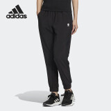 阿迪达斯 （adidas）阿迪达斯运动裤女夏季休闲舒适耐磨宽松梭织跑步裤HF7308