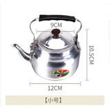 百春宝老式铝壶小茶壶铝烧水壶迷你泡茶小号玲珑壶餐厅饭店家用带 铝 纯铝小茶壶14里米-800豪生