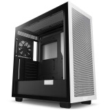 NZXT 恩杰  H7Flow DIY电竞游戏机箱水冷机箱(支持360水冷/钢化玻璃侧板/前置Type-C) 黑白