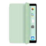 zoyu iPad Air2保护套 iPad6适用于苹果平板电脑三折软壳9.7英寸A1566全包防摔 嫩绿色