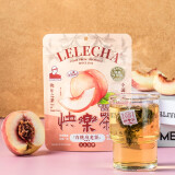 乐乐茶LELECHA 白桃乌龙茶7包/袋 蜜桃乌龙茶包冷泡茶叶袋泡茶花果茶21g