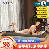 INTEX 64107充气床垫打地铺露营气垫床户外车载防潮垫睡垫陪护折叠床N