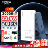 罗马仕（ROMOSS）30000毫安时超大容量22.5W超级快充充电宝PD20W苹果移动电源适用苹果华为小米安卓手机 30000毫安-【超级快充22.5W-耐充型】