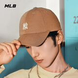 MLB帽子男女棒球帽礼物元旦休闲鸭舌帽软顶3ACP7701N-50BGD