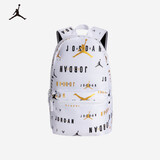 Jordan大学生双肩背包NIKE耐克书包大容量 纯白色 8/20 