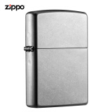 zippo之宝防风煤油打火机不含油   207花砂镀铬 品牌直供原装正版