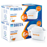 碧然德（BRITA）免安装过滤净水 滤水壶设计师系列 去垢力+50% 专家版滤芯 12枚装