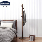 稳纳 竹木衣帽架 挂衣架落地 现代简约衣服架子 楠竹木衣帽架