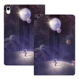 zoyu iPad11保护套2025新款11英寸A16芯片适用苹果iPad10第十代平板电脑软壳可爱卡通全包防摔 宇航员的幻想【配钢化膜】 2025款iPad11【A16芯片】/第十代