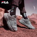 FILA（斐乐）官方男子跑步鞋MARS II火星二代新款复古运动鞋 合金灰-AL 42.5