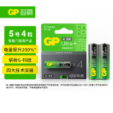 超霸（GP）5号4粒1.5V超强碱性 智能锁电子指纹锁密码锁防盗门专用电池/耳温枪/血氧仪/鼠标AA/R6P 商超同款