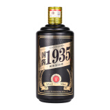 黑金王子国酱1935白酒酱香型白酒纯粮食酒粮食酒53度酱香型白酒 53度 500mL 1瓶 国酱1935