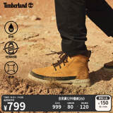 添柏岚（Timberland）官方踢不烂男靴大黄靴徒步鞋登山户外防水|A44SH A44SHW/小麦色 43.5