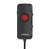 西伯利亚 （XIBERIA）U2 USB外置独立声卡7.1声道 3.5mm音频接口转换器 电脑外接耳麦音响 游戏声卡 黑色