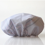 多样屋（TAYOHYA）浴帽女防水成人沐浴洗澡家用帽厨房做饭防油烟帽子加大号发帽 英格兰-灰