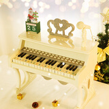 俏娃宝贝（QIAO WA BAO BEI）宝宝益智玩具儿童小钢琴两岁1-2岁周岁生日礼物男女孩3电子琴圣诞