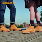 添柏岚（Timberland）踢不烂大黄靴男户外休闲经典牛皮防水马丁靴 10061 小麦色 7H/41