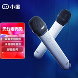 小度 智能屏无线麦克风 蓝牙麦克风 仅适用于智能屏T10\T8\T8乐享版\X8升级版\健身镜M3 闺蜜机 USB接口（双支）