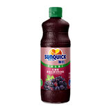 新的Sunquick浓缩果汁840ml 水果浓缩橙子柠檬芒果原浆商用奶茶店冲饮 红葡萄840ML
