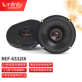 燕飞利仕（Infinity）汽车音响改装REF摇滚DJ两分频同轴喇叭高音头低音车载扬声器套装 REF-6532IX同轴喇叭一对