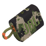 JBL GO3 音乐金砖三代 便携式蓝牙音箱 低音炮 户外音箱 迷你小音响 极速充电长续航 防水防尘 迷彩色