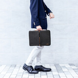 山业（SANWA）笔记本电脑内胆包 联想苹果Pro收纳包保护套 玄黑色13.3英寸 