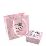 三丽鸥美乐蒂项链女ins轻奢小众设计感蝴蝶结吊坠生日礼物送女友 HelloKitty专属礼盒 三丽鸥美乐蒂 草莓项链