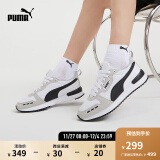 彪马（PUMA）官方【复古跑鞋】男女新款低帮轻便透气休闲鞋T头鞋R78 373117 白-浅灰-黑色-02 43