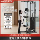 康斯特（KANGSITE）单边飞鸟综合训练器高位下拉练臂引体向上龙门架家用力量训练器材 豪华双轮飞鸟[100KG配重/送礼包]