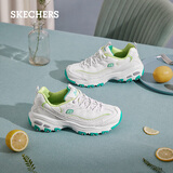 斯凯奇（Skechers）小白熊女鞋夏季厚底百搭老爹鞋熊猫鞋休闲运动鞋