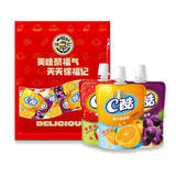 徐福记沙琪玛牛奶芝士蛋黄味糕点营养早餐下午茶休闲食品小吃零食 C的酷果冻【840g*袋】