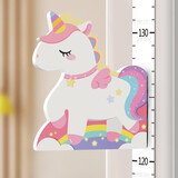 高小鹿 儿童身高尺墙贴3d立体测量仪宝宝量身高贴纸可移除卡通长颈鹿 高小梦【窄尺基础版】65-183CM