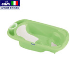 cam IL MONDO DEL BAMBINO意大利原装进口新生婴儿洗澡盆加厚可坐可躺硅胶防滑宝宝儿童洗澡 草绿色U45【硅胶防滑坐躺两用】
