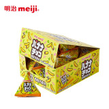 明治meiji 小糖果系列 娃娃巧克力幻彩巧克力橡皮糖零食儿童节礼物 明治香蕉巧克力 盒装 200g