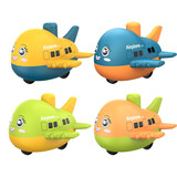 奇森（QISEN）儿童早教玩具按压小汽车滑行快乐小飞机宝宝礼物 【四只】小飞机色随机686P-15