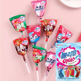 乐天冰激凌棒棒糖韩国进口洛丽波儿童糖果水果糖硬糖送礼网红零食 混合口味棒棒糖132g*1袋（12支）