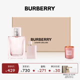 博柏利（BURBERRY）红粉恋歌女士香水礼盒(30ml+馥郁5ml+香薰蜡烛) 生日礼物