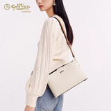 金利来女包新款单肩包简约百搭斜挎包时尚包送妈妈女朋友礼物 浅杏
