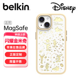 贝尔金（BELKIN）适用苹果15手机壳 闪耀米奇联名款iPhone15保护壳 全包磁吸手机保护套