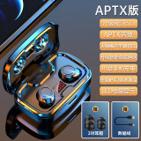 SR【柏林之声丨德国品质】真无线蓝牙耳机2024新款运动跑步迷你入耳式高品质长续航大电量游戏无延迟 顶配黑丨降噪+12D音效+无感延迟