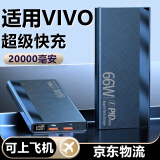 尼特珀适用vivo充电宝20000毫安快充大容量可上飞机66W便携移动电源iqoo12/11/10neo9/s19/18/17/x100x90 经典黑 【20000毫安+超级快充】