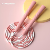 艾美仕花样软竹节跳绳儿童小学生幼儿园大人一年级小孩体育中考考试专用