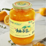 韩国农协蜂蜜柚子茶 2KG 原装进口蜜炼果酱 维C水果茶 搭配早餐 烘焙冲饮调味饮品