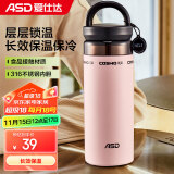 爱仕达（ASD）户外运动便携保温杯家用办公学生水杯长效保温400ml RWS40B18WG-P