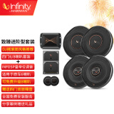 燕飞利仕（Infinity）汽车音响改装REF摇滚DJ两分频同轴喇叭高音头低音车载扬声器套装 致臻进阶型-6/8喇叭+INFDSP调音