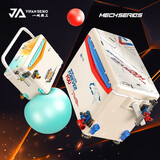 一帆精工2025新款22L钓箱超轻多功能包角配件便携可坐钓鱼箱 22L 炽焰蓝钓箱【平盖标准款】