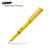 凌美（LAMY）钢笔 狩猎系列练字正姿钢笔学生文具办公礼品 毕业礼物企业团购 黄色18-0.7mm