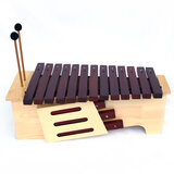 Orff奥尔夫打击乐器木琴专业箱式高中低红木钟琴早教教具 红木中音